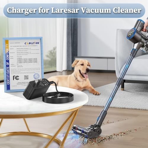 Laresar 31V Charger for Elite 5/4/3/1/Pro Cordless Stick Vacuum - 25.9V AC Adapter Power Supply Replacement